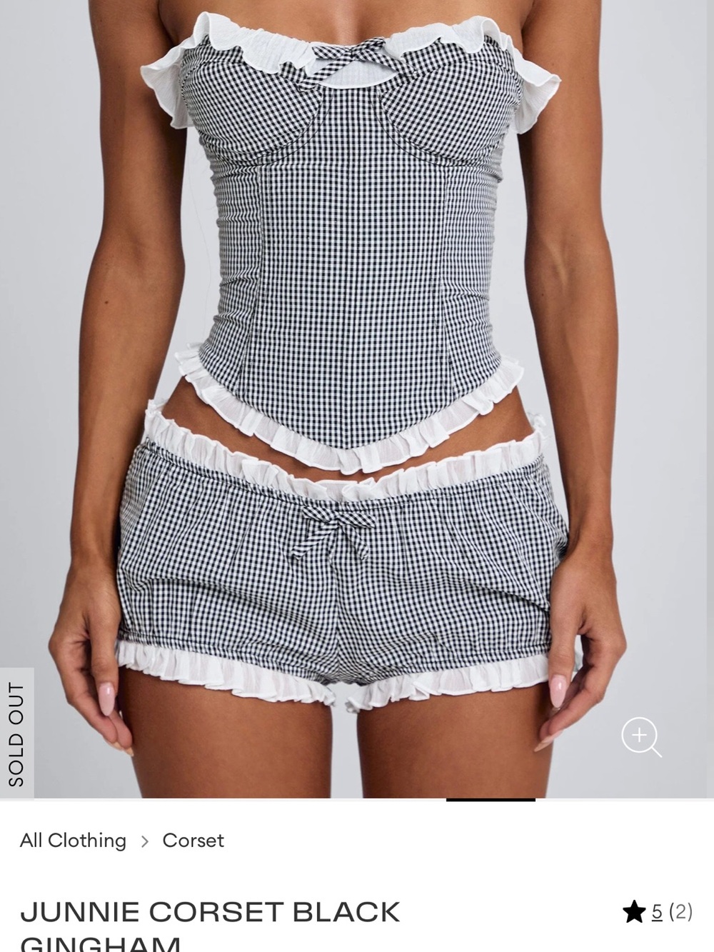 Brand new Outcast Clothing corset size small